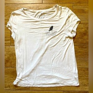 American Eagle Soft and Sexy white tshirt